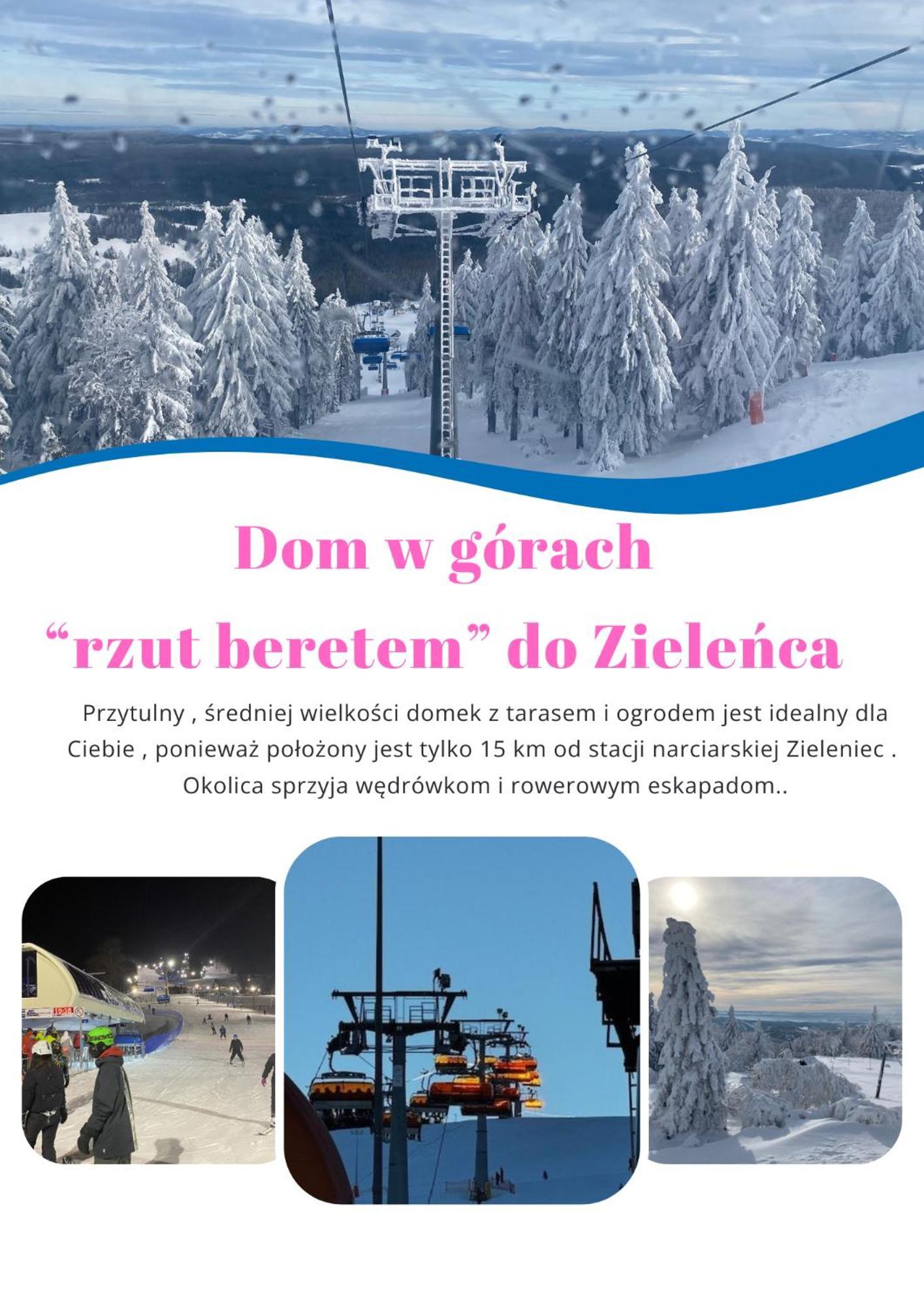 Villa Monte Apartament Z Ogrodem Kudowa-Zdrój Exteriör bild
